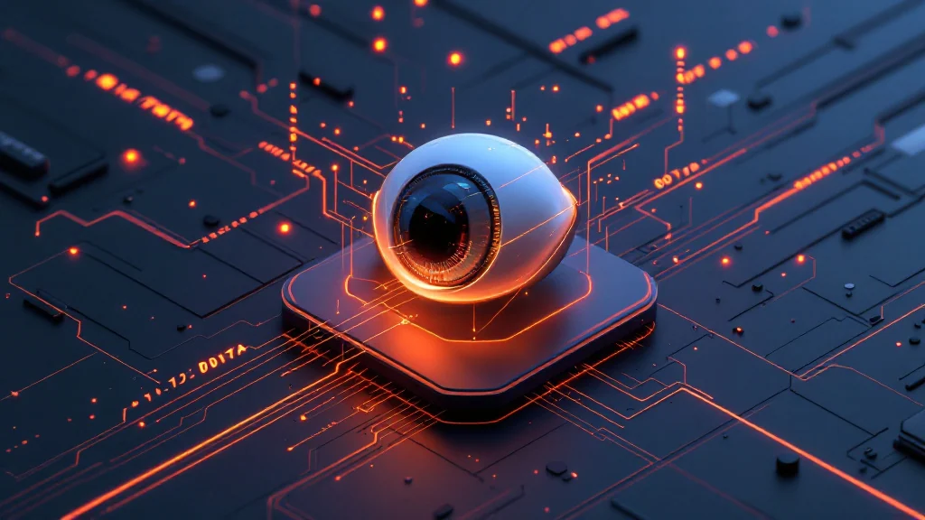 A conceptual illustration of encrypted digital envelopes safely bypassing a robotic sensor, representing data protection against machine learning scraping.